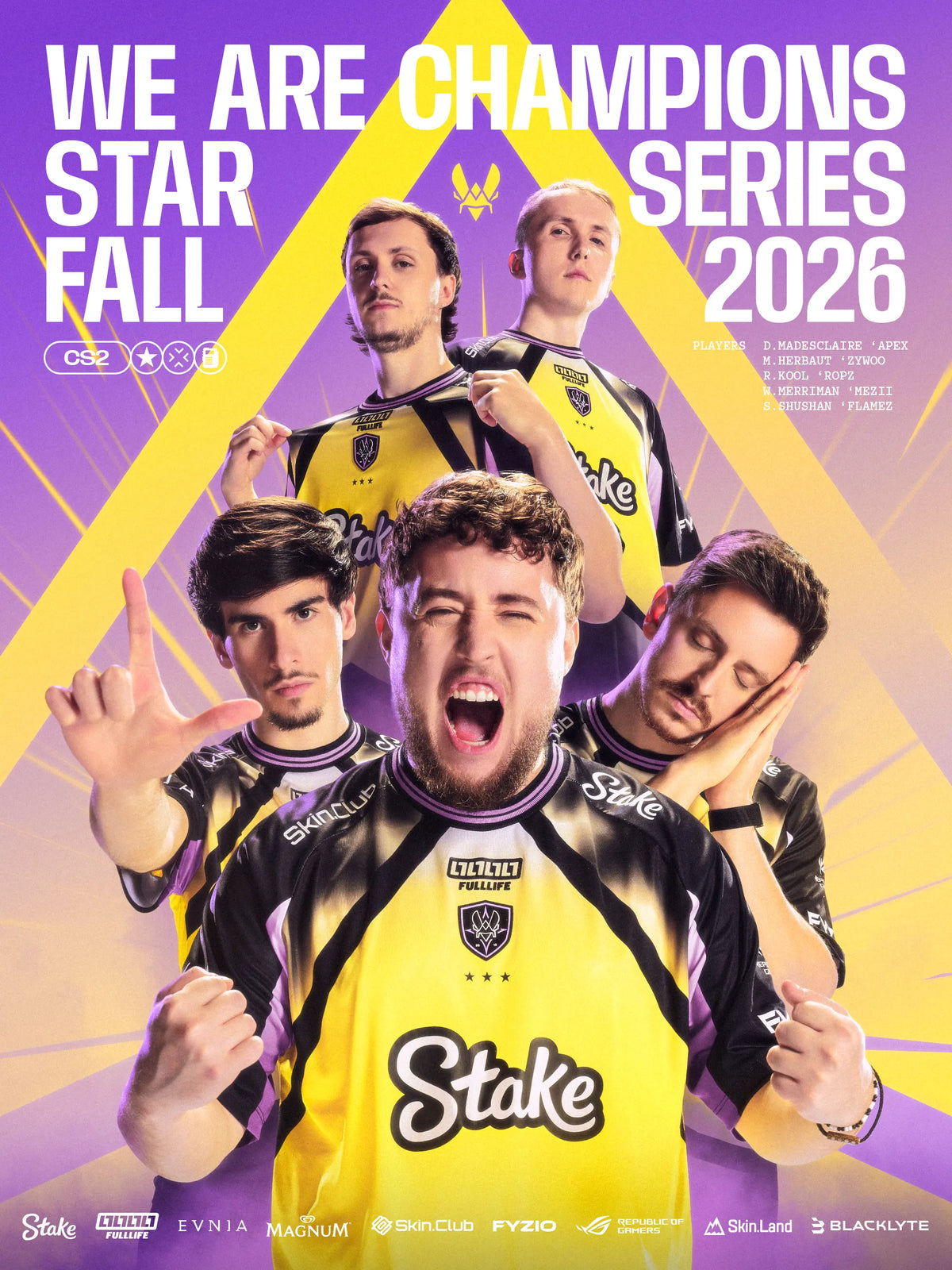 TEAM VITALITY PREND SA REVANCHE À BARCELONE ET REMPORTE LE STARLADDER STARSERIES FALL 2026
