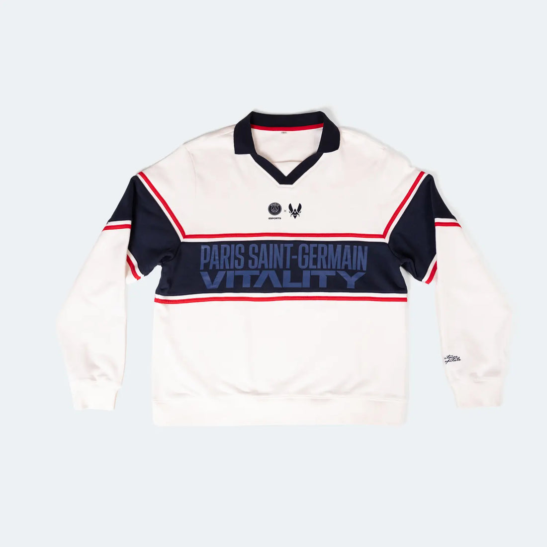 Crewneck PSG Esport x Vitality Blanc