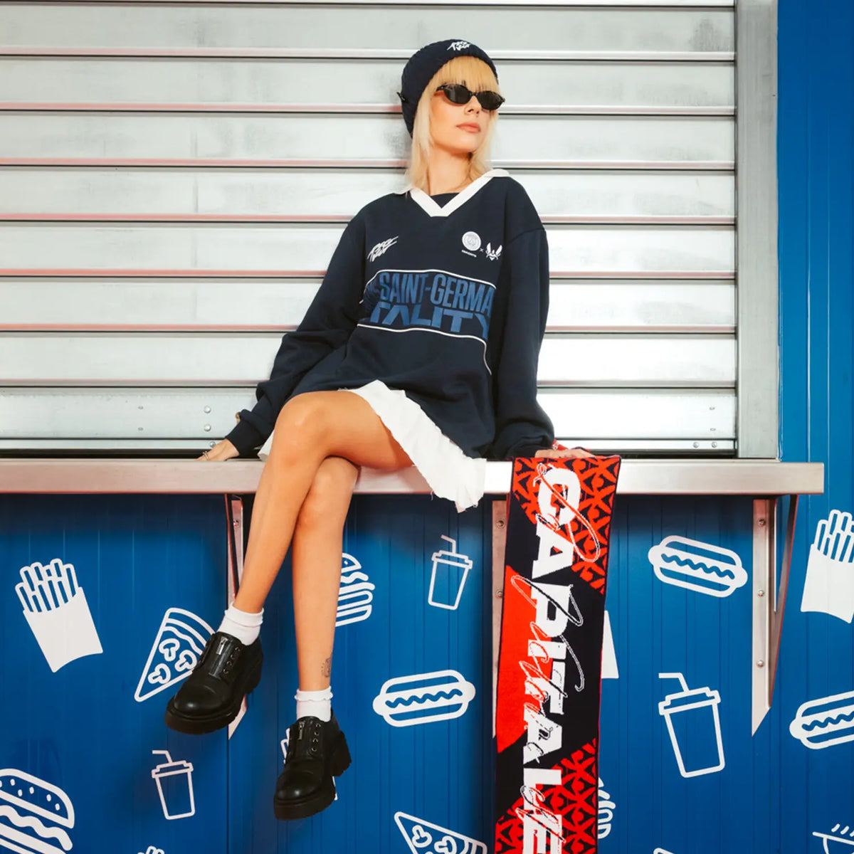 Crewneck PSG Esport x Vitality Navy
