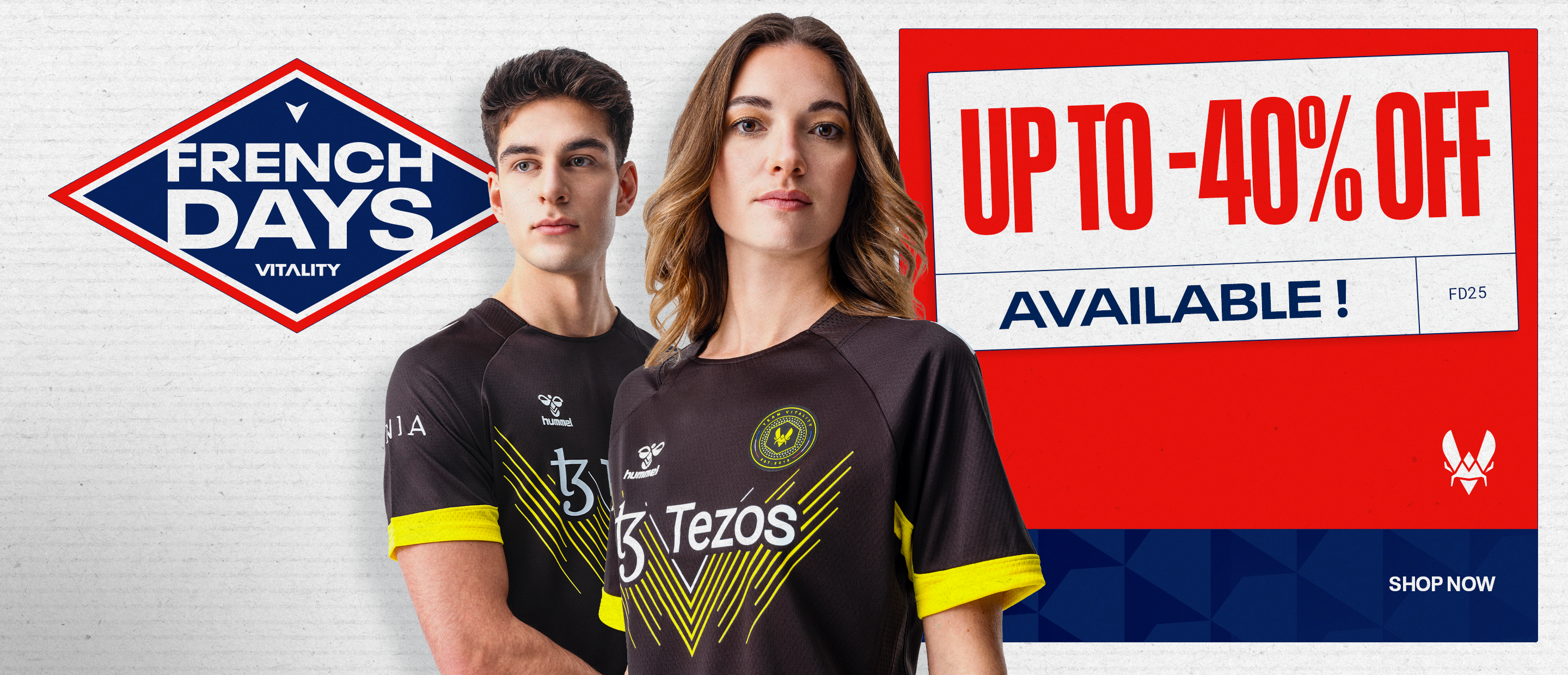 banner desktop french days vitality up to -40% off