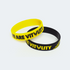 Bracelet Vitality noir et jaune 