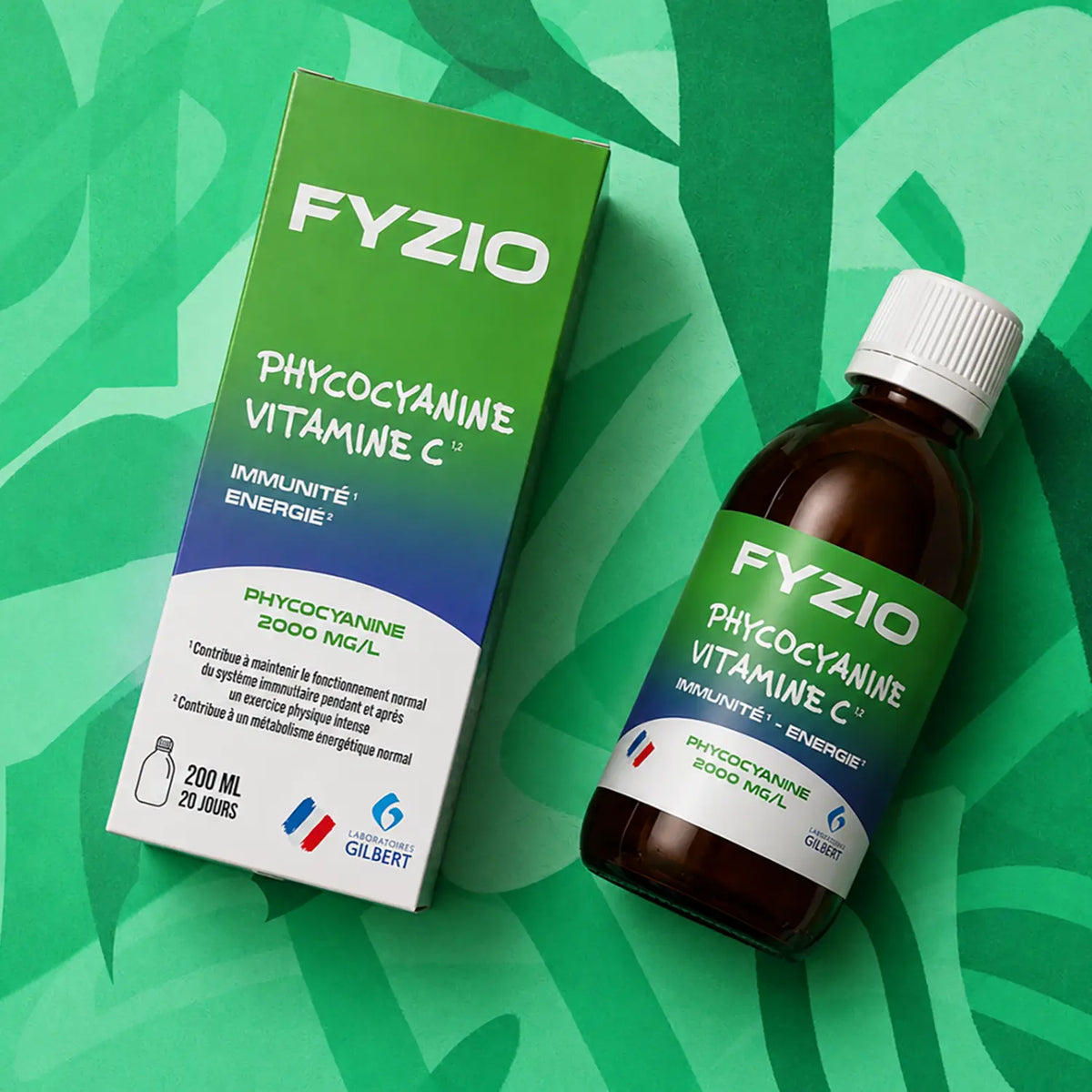 FYZIO - Complément alimentaires phycocyanine vitamine C