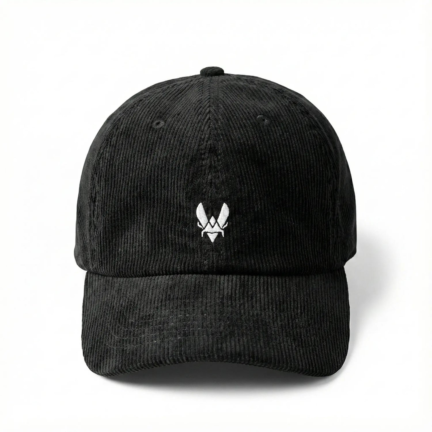 Casquette Vitality velours côtelé noir