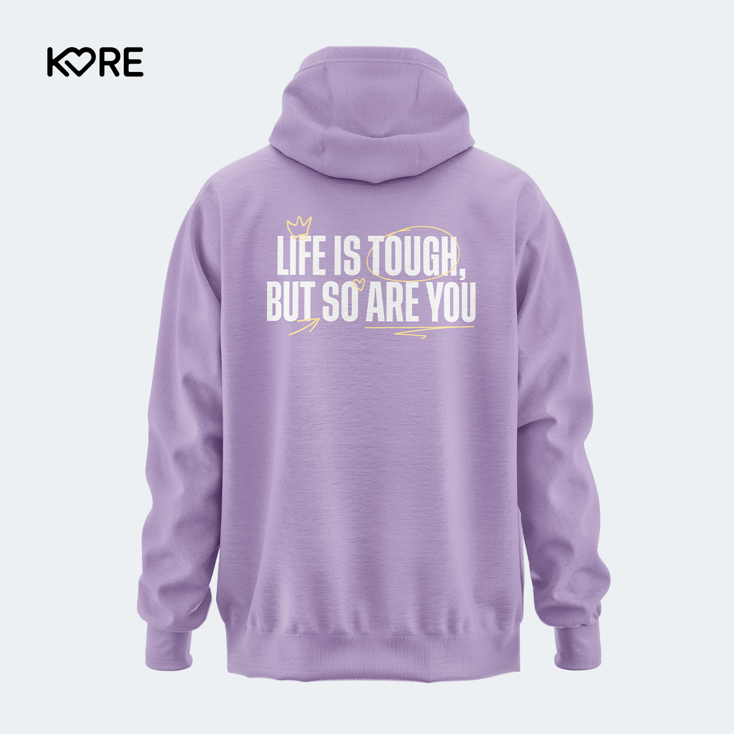 Hoodie Vitality Kare purple