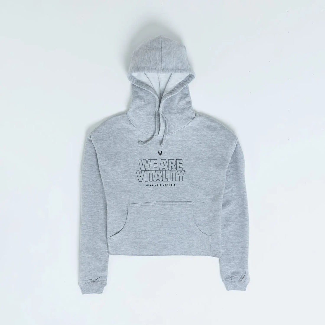 Crop Top Vitality Essentials 2024 gris vue de face