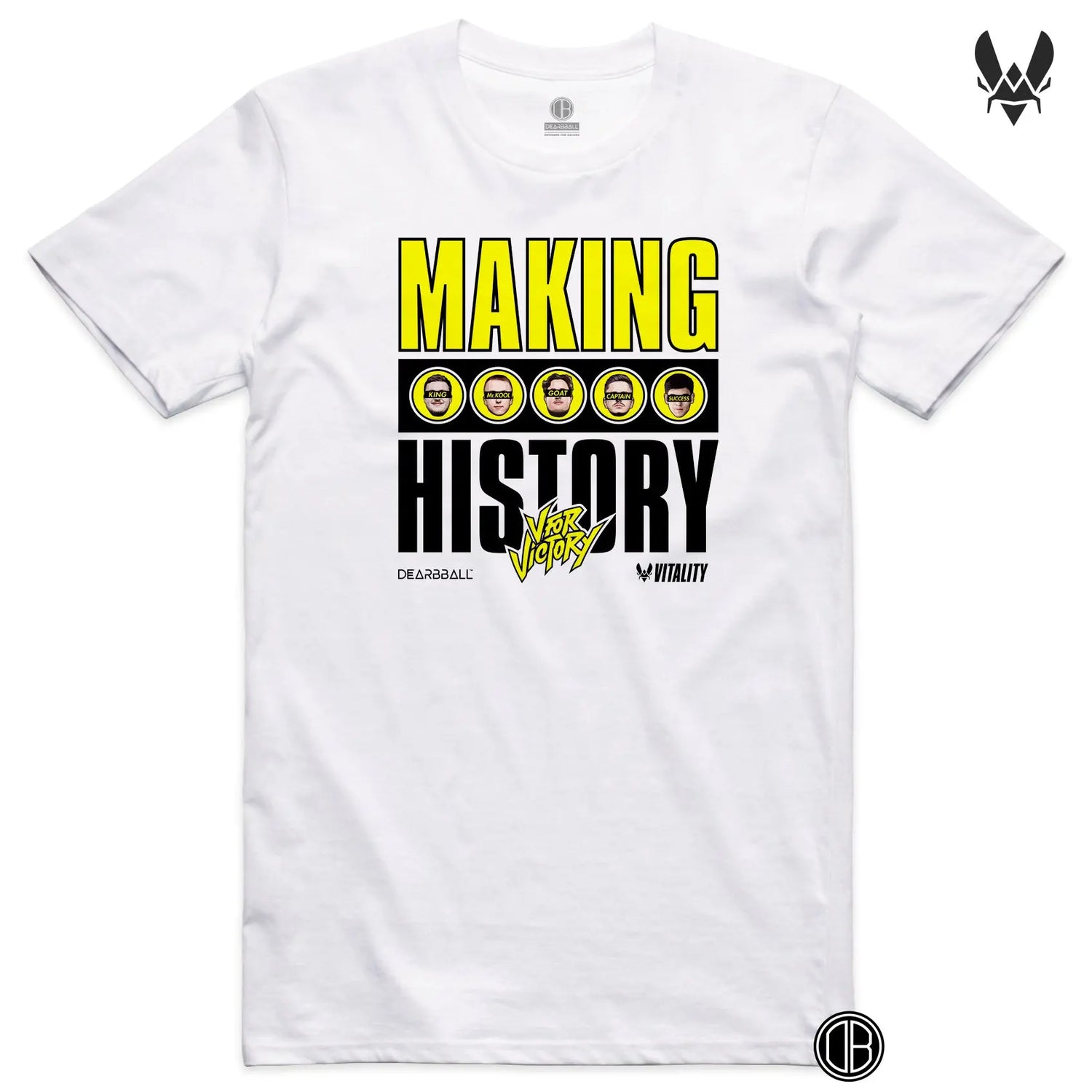 Vitality x DearBBall t-shirt - MAKING HISTORY