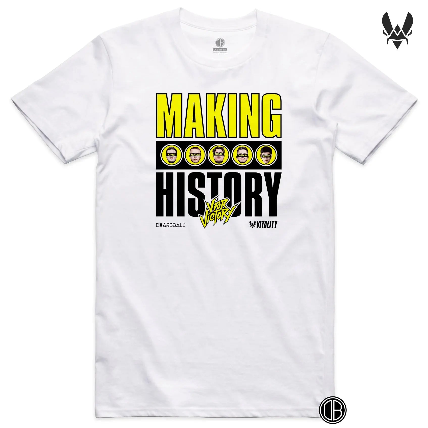 Vitality x DearBBall t-shirt - MAKING HISTORY