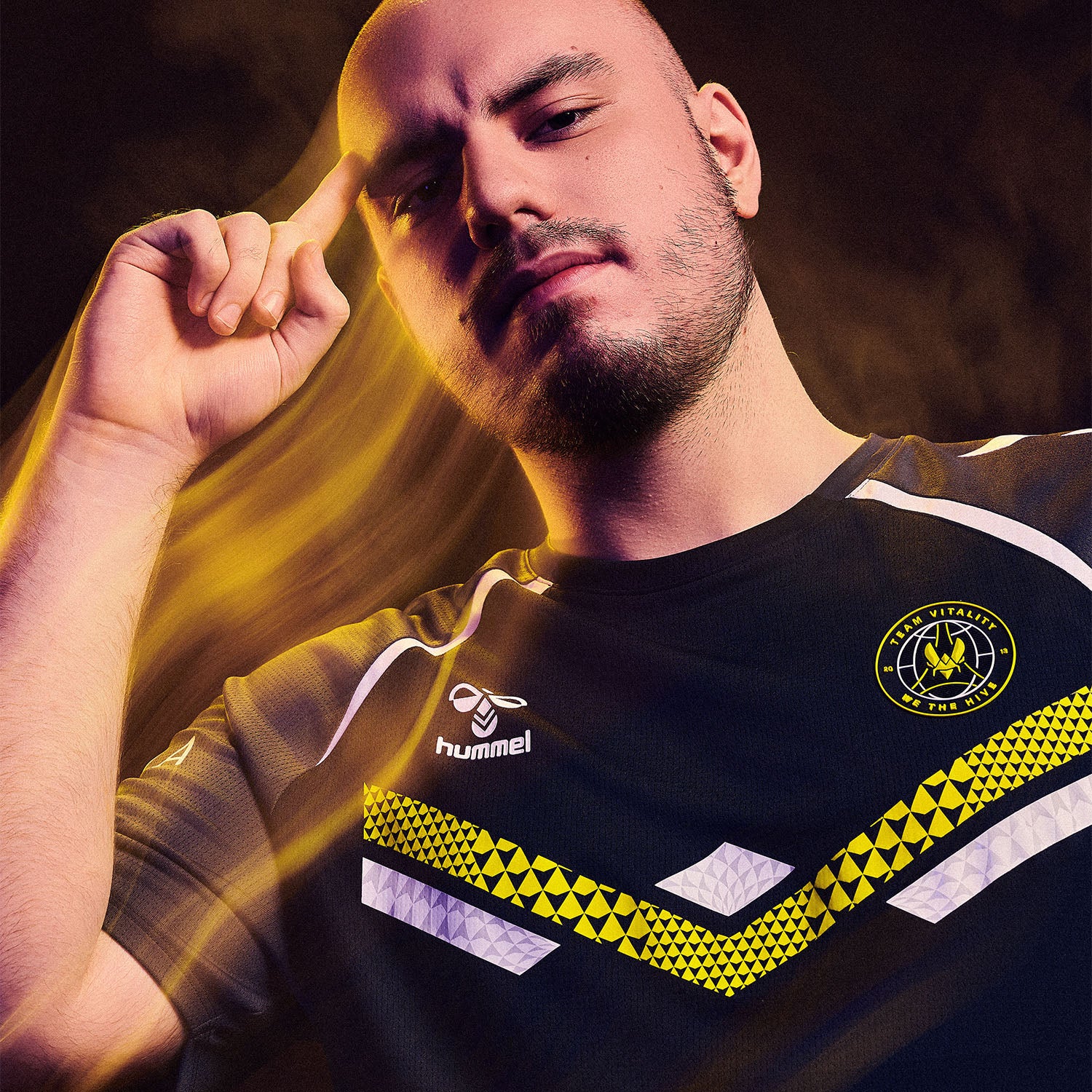 Maillot esport pro vitality 2025 porté par derke