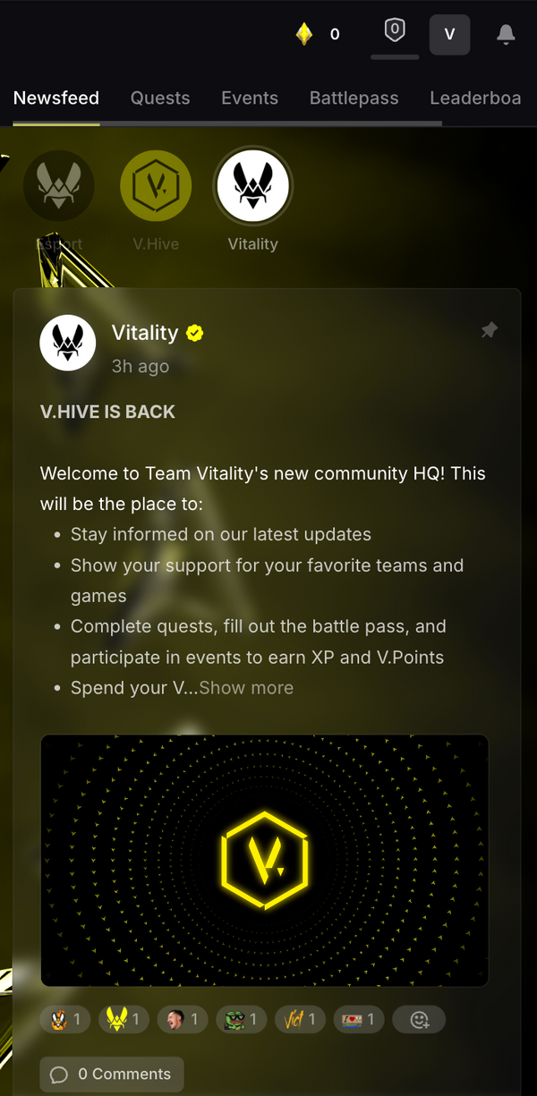 Ton expérience V.Hive
[highlight]dans ta poche[/highlight]