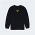 Crewneck Travel kit Vitality noir vue de face