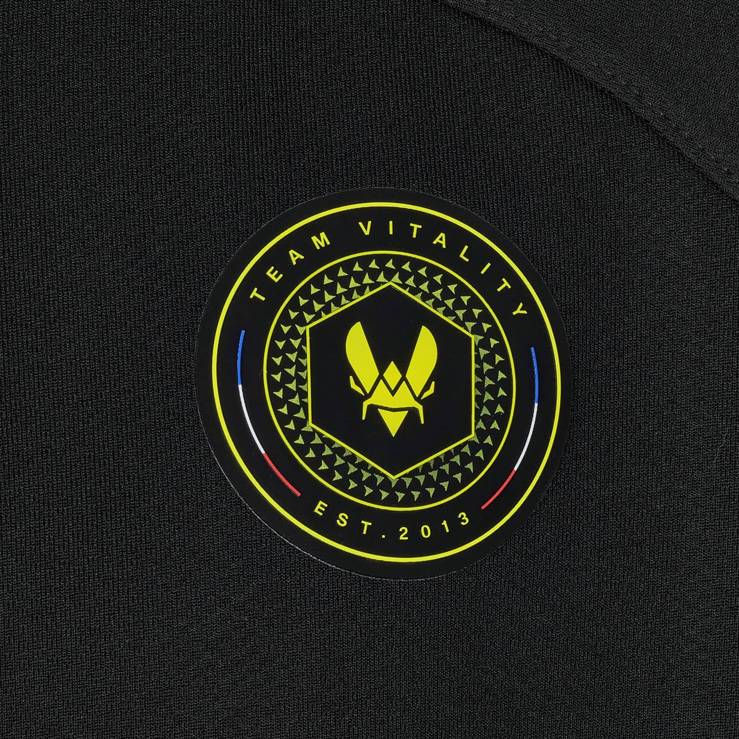 Veste Pro Kit Noir badge logo Vitality