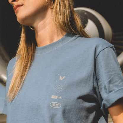 Blue Airline T-shirt