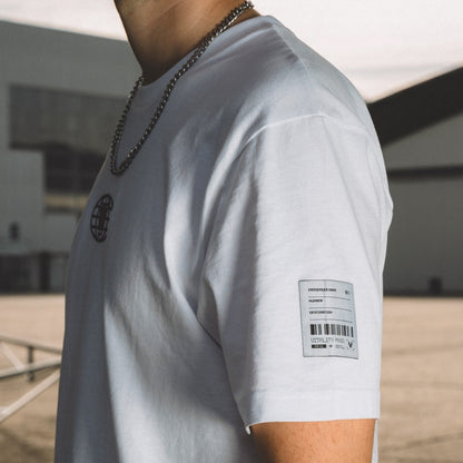 T-shirt White Airline