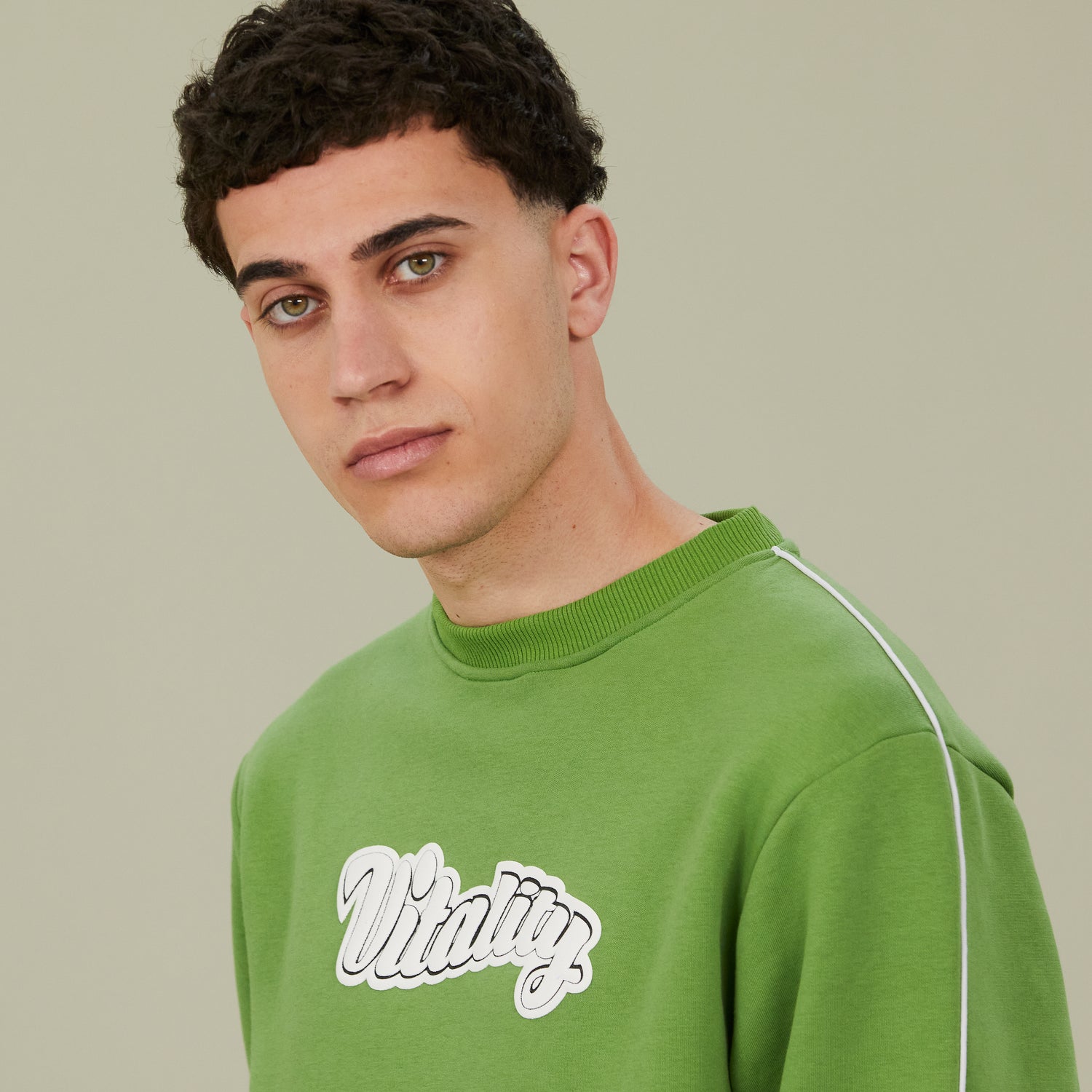 Green Puff Sweatshirt