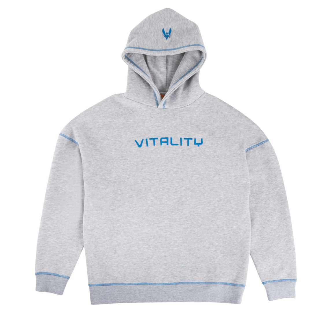 Hoodie basique Vitality gris clair