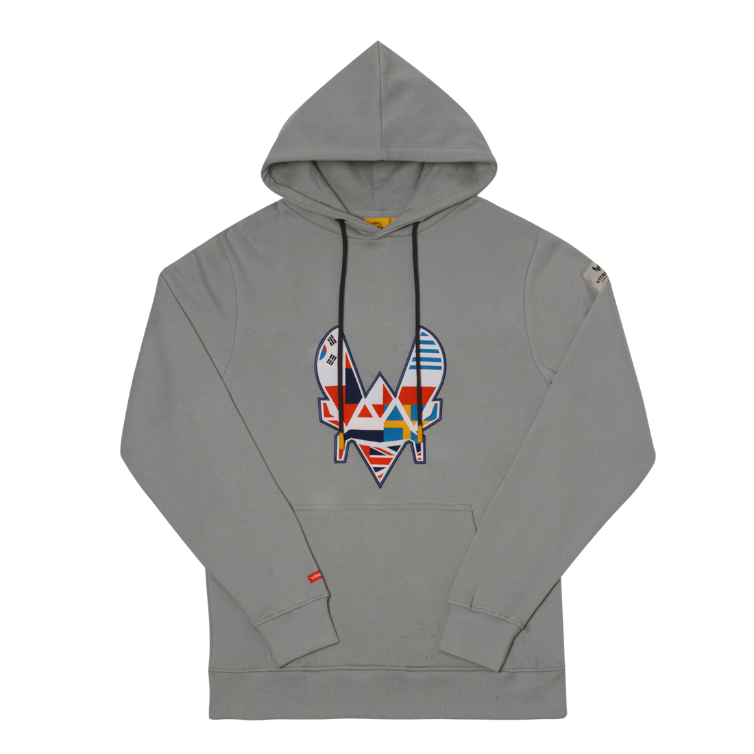 Hoodie World Club gris clair