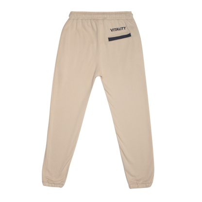 Beige jogging pants