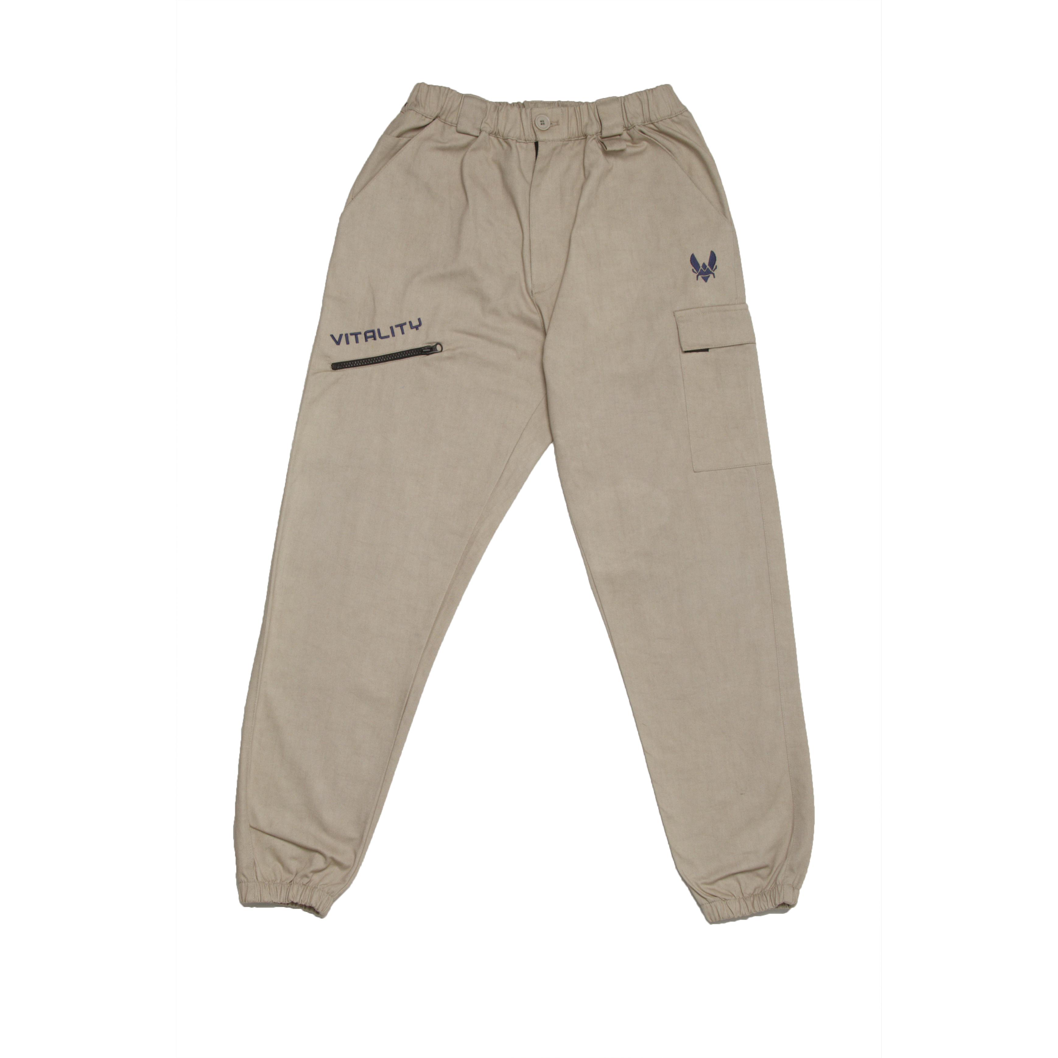 Beige Cargo Pants