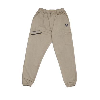 Beige Cargo Pants