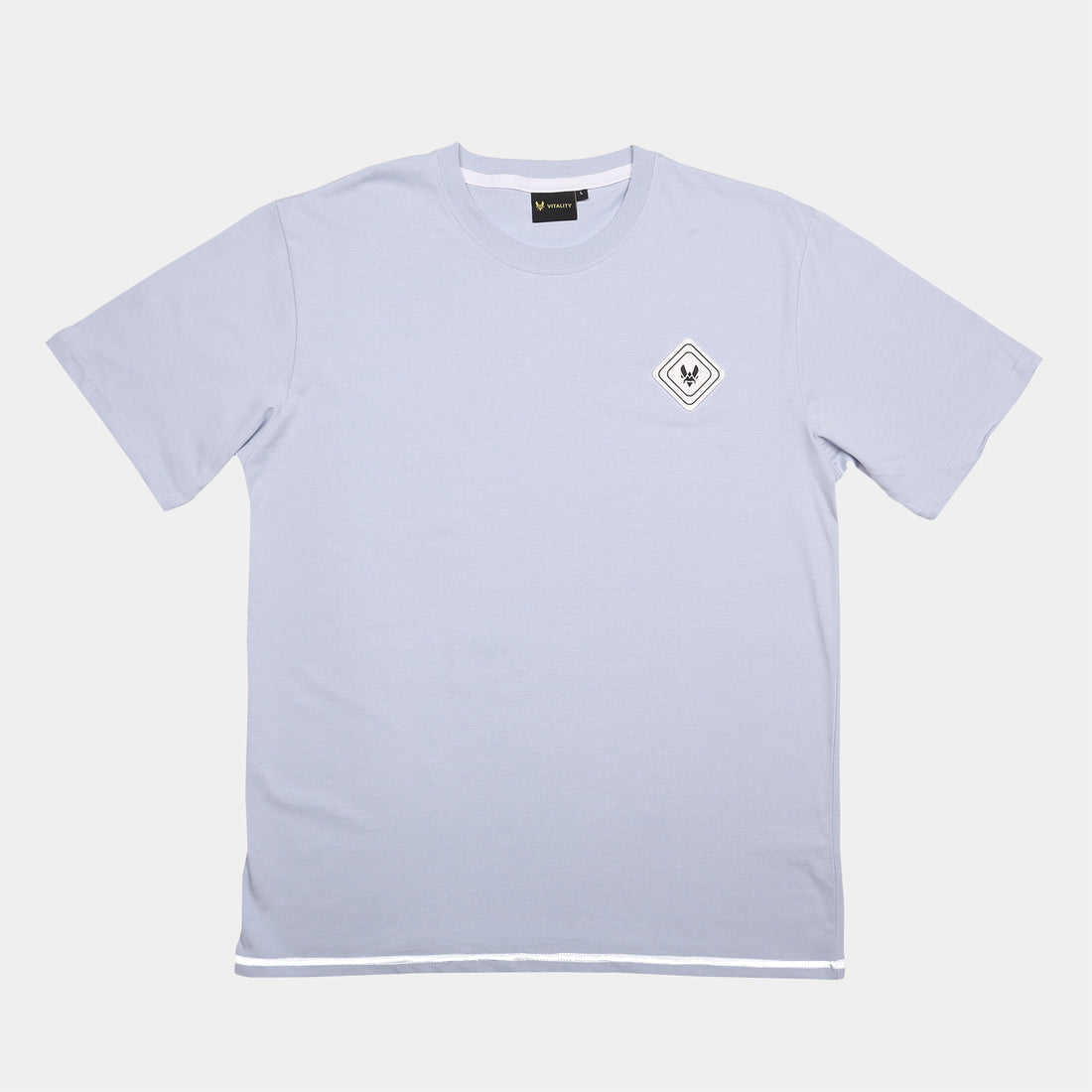 T-shirt Patch bleu